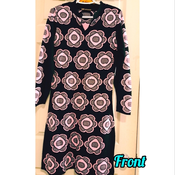 WARSAWAY DRESS WOOL BEADED M/L - Picture 1 of 7